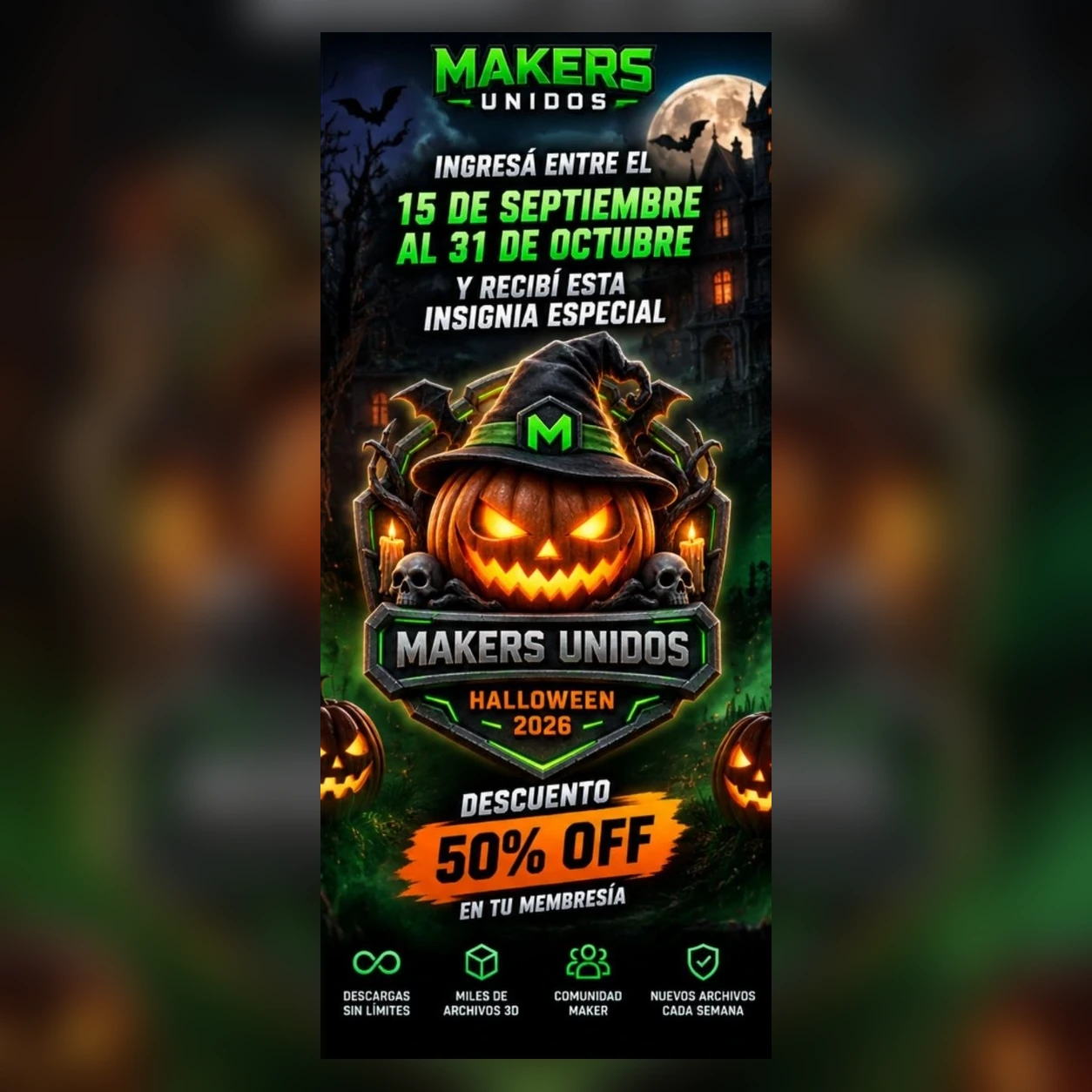 Halloween Makers Unidos 2026